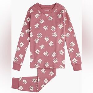 PETIT LEM Toddler 3 3T Daisy Print Pajamas Two Piece
